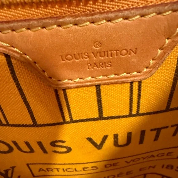 Louis Vuitton Never full GM yellow lining - Picture 12 of 16